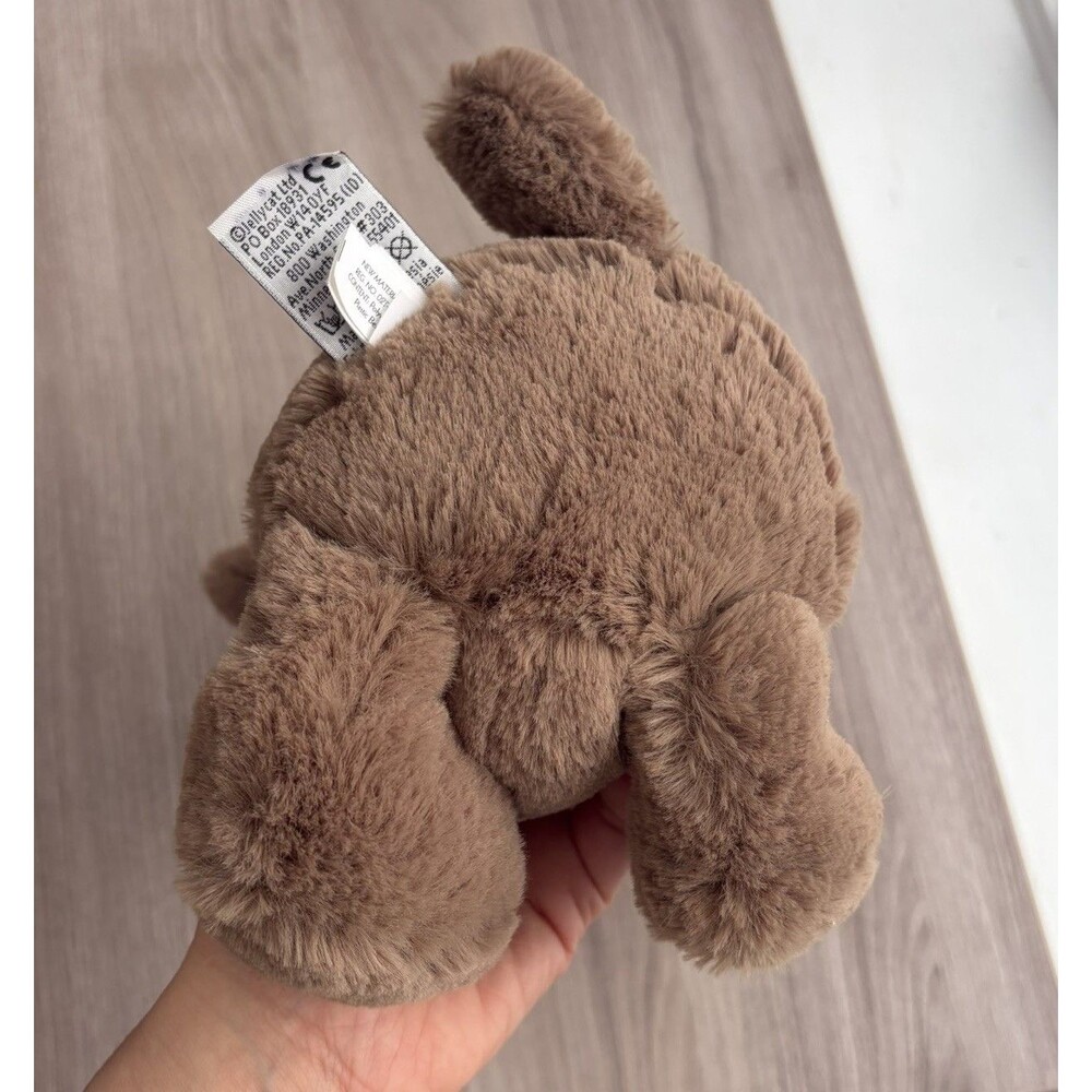 Jellycat Bashful Reindeer Brown & White Plush Stuffed Animal Retired Medium CPA - Picture 6 of 10